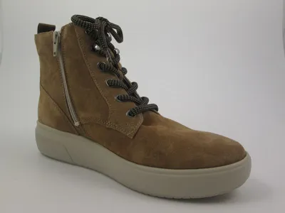 Produktbild von WALDLÄUFER Damen  Schnürstiefel & Boots ungefüttert braun Gr. 7