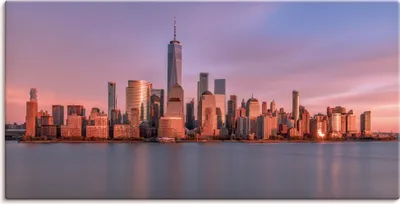 Produktbild von ARTland Leinwandbild New York City Größe: 60x30 cm