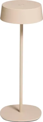 Produktbild von Northpoint Elegante LED Akku Tischleuchte Dimmbar Kabellos Metallgehäuse IP54 beige