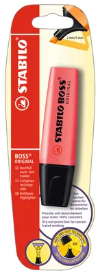 Produktbild von Textmarker - STABILO BOSS ORIGINAL - Einzelstift - rot