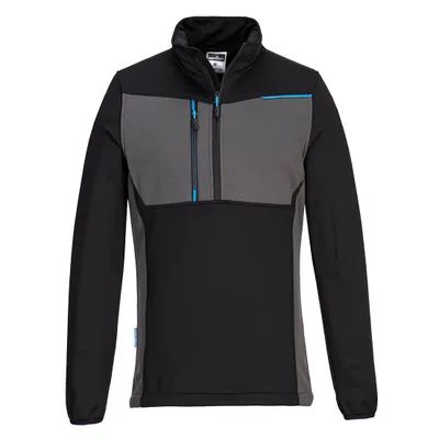 Productafbeelding van Portwest T755 WX3 Tech Fleece, halve rits, zwart, maat M