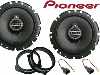 Produktbild von Pioneer 3 Wege passend für Audi A3 8P 8PA 2003-2015 Lautsprecher Set Tür Vorn Hinten 300 Watt
