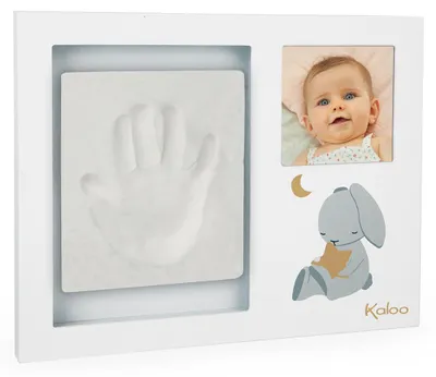 Image de Cadre souvenir en bois Kaloo - Cadre photo pour bébé cadeau