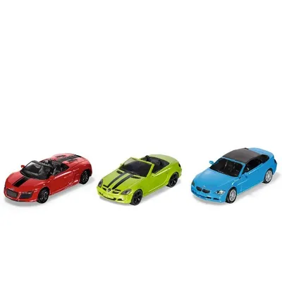 Obrázok produktu pre Siku 6314, Model kabriolet, 3 rok / roky, Kov, Plast, Čierna, Zelená, Červená