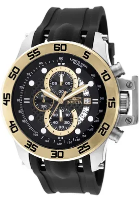 Obrázek produktu pro Invicta I-Force 19253 Pánské Hodinky - Quartz Hnutí - Nerezová Ocel s Černým Ciferníkem - 51 mm