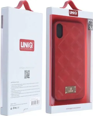 Produktbild von Backcover for iPhone X - Red (8719273285084)