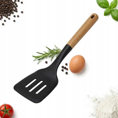 Obrázek produktu pro Supplemedica Kuchyňská lopatka děrovaná nepřilnavá 34 cm