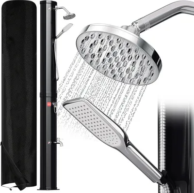 Produktbild von SWANEW Solardusche Campingdusche Regendusche Gartendusche Sonnendusche 40L (mit Schutzabdeckung)