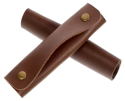 Produktbild von 4 Stück Gepäckgriffhüllen aus Kunstleder für Koffer und Taschen