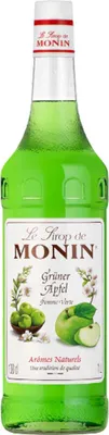 Obrázek produktu pro Monin sirup z zeleného jablka s přírodní příchutí, ideální do limonád, 1000 ml