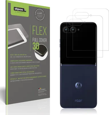 Zdjęcie produktu dla 2x dipos FlexAR Motorola razr50 Ultra Aussenseite
