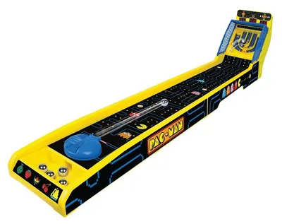Image de Jeu d'arcade Merchant Ambassador Pac-Man - Jeu électronique de type « alley ball » - 12 x 95,5 x 20 cm