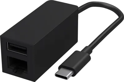 Produktbild von USB 3.2 Gen 1 Surface Adapter, USB-C Stecker > USB-A + RJ-45 Buchse