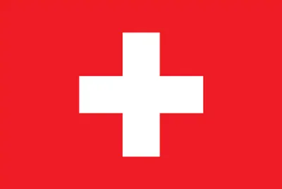 Produktbild von Schweizer Nationalflagge Fan-Flagge rot-weiss 150 x 90 cm - Einheitsgröße