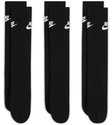 Produktbild von Nike Sportswear Everyday Essential Socken schwarz/weiß BLACK/WHITE L