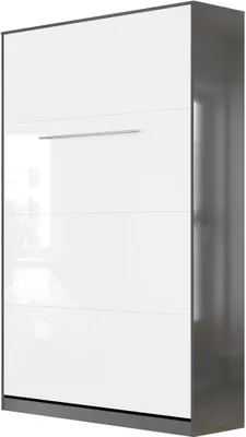 Produktbild von SMARTBett Standard Komfort Lattenrost 120x200 Vertikal Komfort Anthrazit Hochglanz/Weiss Hochglanz