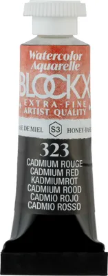 Produktbild von Blockx 3x Aquarellfarbe, Kadmiumrot - Tube 5ml - Cadmium Rot 43323BXC