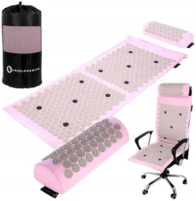 Produktbild von HMS AKM04 Pink Akupressur Set mit Kissen zur Entspannung