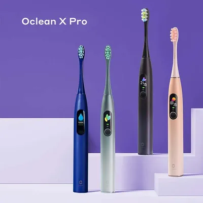 Obrázok produktu pre Oclean X Pro Smart Sonic elektrická sonická zubná kefka 3 čistiace programy Weißning (56.00)