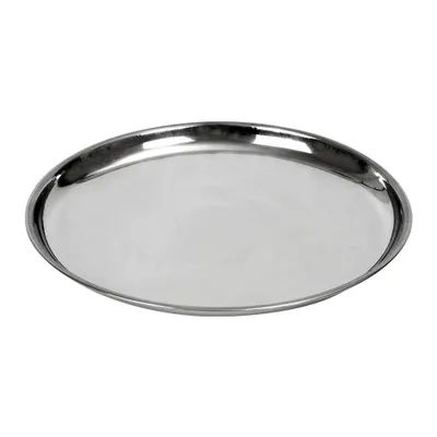 Produktbild von Orion Serviertablett Servierplatte Servierteller aus Stahl rund 21 cm