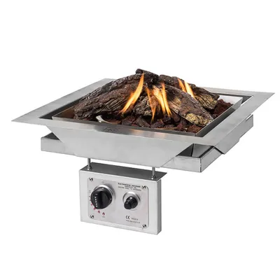 Produktbild von MANIA Feuertisch Einbaumodell large quadratisch 48 x 48 x 24