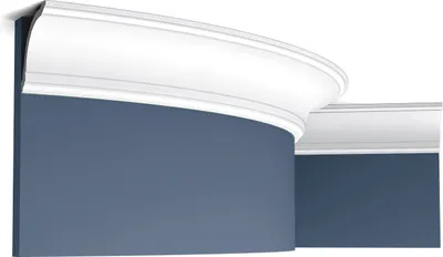 Zdjęcie produktu dla Orac Decor CX199F AXXENT Listwa gzymsowa do zabudowy karniszy Listwa dekoracyjna elastyczna Sztukateria 2 m