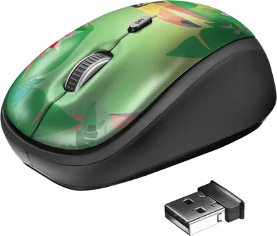 Immagine prodotto di Trust Yvi mouse Ufficio Ambidestro RF Wireless Ottico 1600 DPI