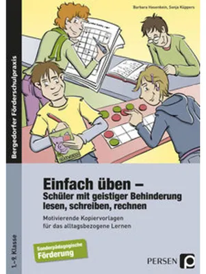 Immagine prodotto di Einfach üben - Schüler mit geistiger Behinderung lesen, schreiben, rechnen