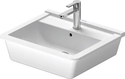 Immagine prodotto di Duravit vasque à encastrer Starck 3 56cm, 1 trou pour robinet, 0302560000, 0302560000