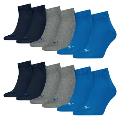 Produktbild von 6 Paar PUMA Uni Quarter Socken