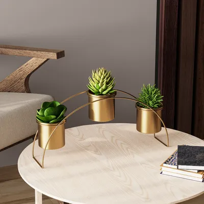 Produktbild von Evila Originals, GED-012, Nachbildungatives Metallaccessoire, Gold, 40 x 10 x 20 cm