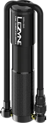 Produktbild von Lezyne CNC Tubeless Drive, Handluftpumpe, Fahrrad, Schwarz, I-Typ-Griff, 2 bar, Aluminium