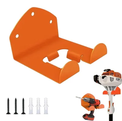 Imagen del producto de Soporte para herramientas de jardín para montaje en la pared, con tornillos de fijación