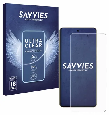 Produktbild von 18x Für realme 16 Schutzfolie Savvies Displayschutz Display Schutz Folie Klar Transparent