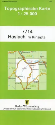 Produktbild von Haslach im Kinzigtal 1 : 25 000