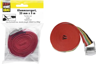 Produktbild von EW 1 Klemmzurrgurt 25mm x 5mtr