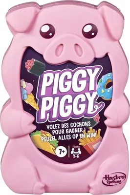 Produktbild von Hasbro Gaming Piggy Piggy, Kartenspiel, Familie, 7 Jahr(e)
