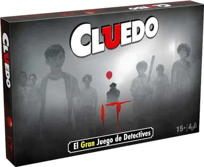 Produktbild von Winning Moves Cluedo It! Brettspiel Spanisch Schwarz  Schwarz One Size