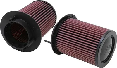Produktbild von K&N E-0668 Hochleistungsluftfilter für AUDI R8 Coupe (422, 423) Langzeitfilter Rund