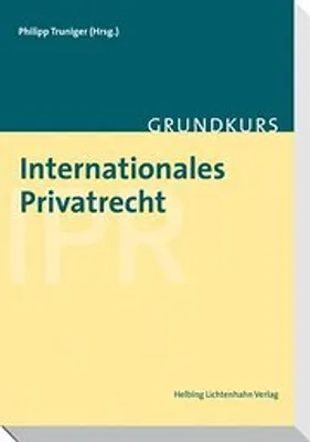 Produktbild von Internationales Privatrecht