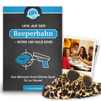 Produktbild von Krimi-Dinner - 1979 - Auf der Reeperbahn Mord um halb eins