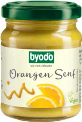 Produktbild von BYODO Orangen Senf (125 ml)