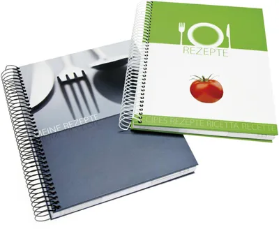 Image de Livre de cuisine pour les dîners en gris