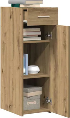 Immagine prodotto di Credenza con cassetti vidaXL in rovere Artisan 30 x 42,5 x 93 cm