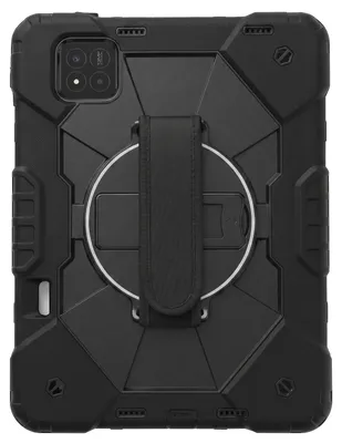 Zdjęcie produktu dla Avizar, etui do tabletu Xiaomi Pad 7 z obrotowym uchwytem i odpinanym paskiem na ramię, czarne