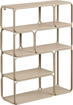 Immagine prodotto di Scaffale Embla da appendere alla parete, beige.