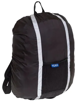 Obrázok produktu pre Yoko – obal na batoh, jednofarebný, vodovzdorný, výstražné oblečenie LT5050 (jednotná veľkosť) (čierny)