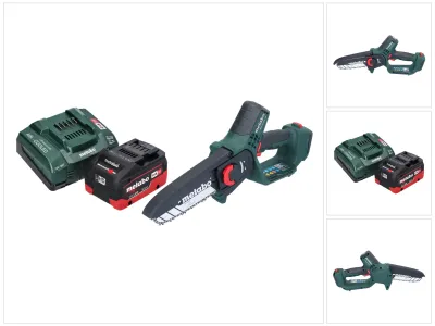 Produktbild von Metabo MS 18 LTX 15 Akku Gehölzsäge 18 V 15 cm 5 m/s + 1x Akku 5,5 Ah + Ladegerät