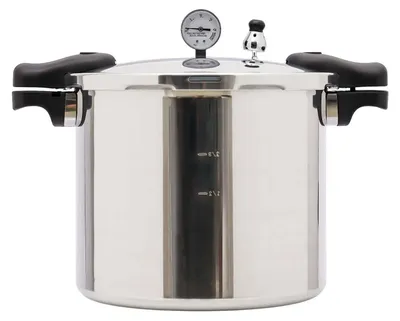 Produktbild von Druckkochtopf, Aluminiumlegierung, 22L Kapazität, Silber, 32cm