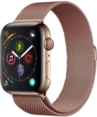 Produktbild von Strap-it Apple Watch Milanese-Armband (Rosé) Abmessungen: 38 - 40 - 41 mm